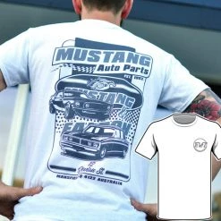 Mustang Auto Parts Mustang T-SHIRT MAP 2018 LADIES 6