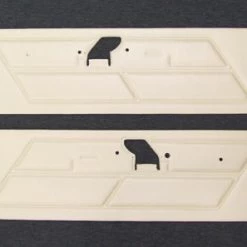 Mustang Auto Parts DOOR TRIMS STANDARD 1970 WHITE
