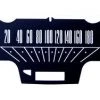 Mustang Auto Parts SPEEDO DECAL KMS 1965 120MPH