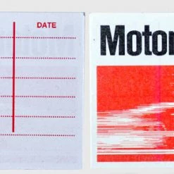 Mustang Auto Parts WINDOW SERVICE DECAL MOTORCRAFT New Products