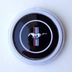 Mustang Auto Parts STEERING WHEEL BADGE 1970-1973