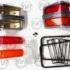 Mustang Auto Parts TAIL LIGHT ASSEMBLY XY CHROME Falcon