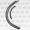 Mustang Auto Parts Falcon HEATER HOSE KIT XR-XY Proper 1/2 Hose With Flared 5/8 End CONCOURSE RIBBED RUBBER HOSE