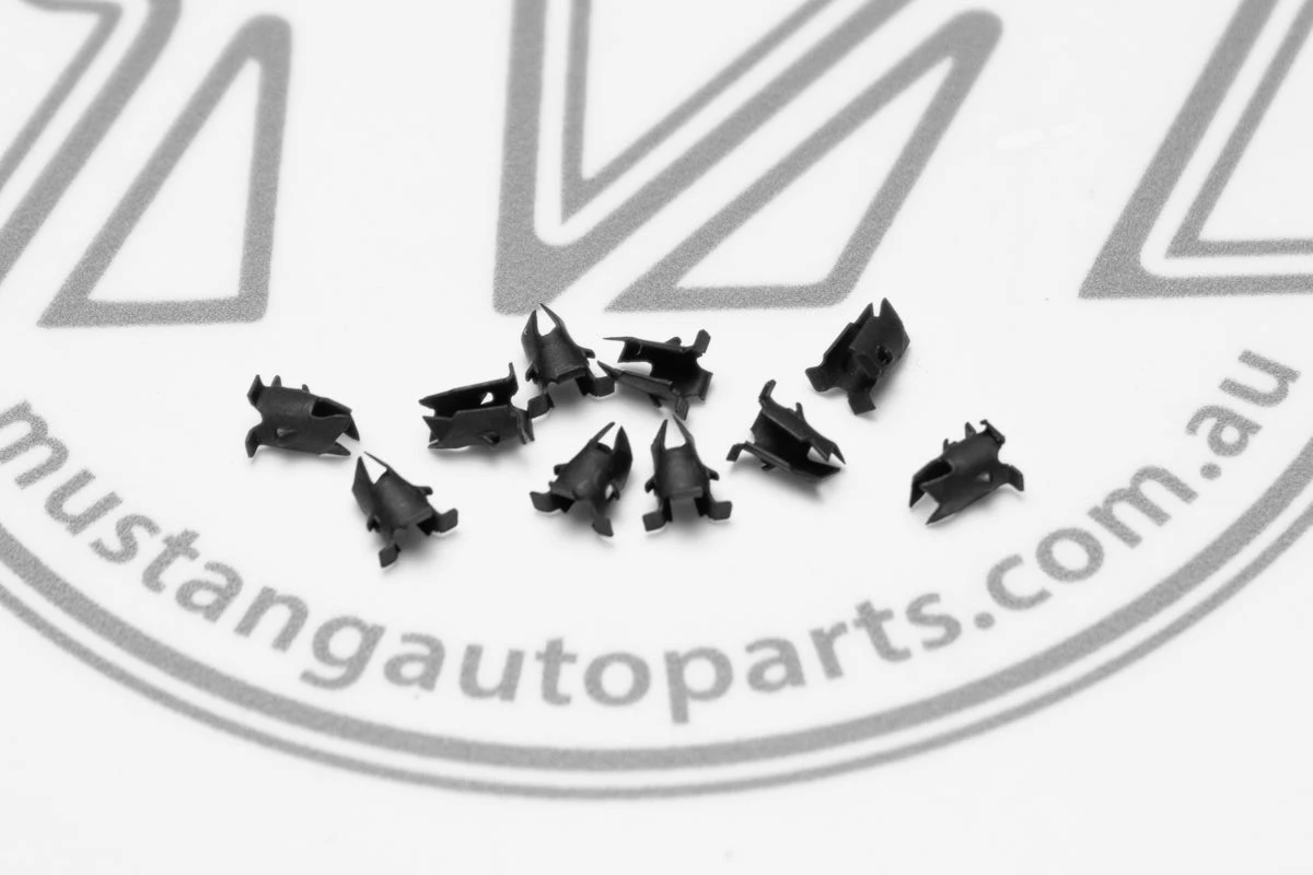 Mustang Auto Parts Mustang BADGE CLIP SMALL PUSH IN 3 Mustang Auto Parts Mustang BADGE CLIP SMALL PUSH IN