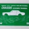 Mustang Auto Parts CHASSIS ASSEMBLY MANUAL 1964-1965 Mustang