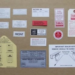 Mustang Auto Parts DECAL KIT 1964 1/2