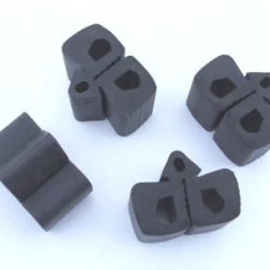 Mustang Auto Parts FENDER TO BONNET STOPS 1965-1966 Mustang