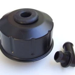 Mustang Auto Parts OIL BREATHER CAP WITH ELBOW 351W Mustang