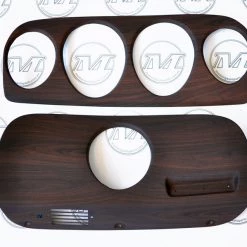 Mustang Auto Parts New Products DASH TRIM KIT WOODGRAIN 1969-1970 (WALNUT)
