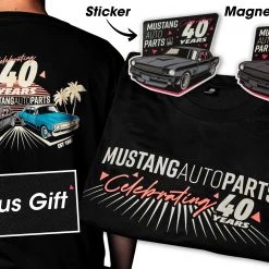 Mustang Auto Parts & Accessories MUSTANG 2XL - MUSTANG AUTO PARTS 40YR CELEBRATORY PACKAGE