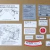 Mustang Auto Parts DECAL KIT 1966