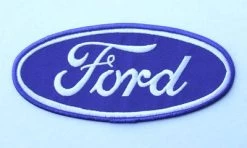 Mustang Auto Parts PATCH - FORD OVAL 160mm Mustang