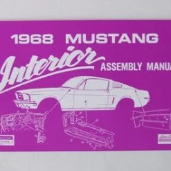 Mustang Auto Parts Mustang INTERIOR ASSEMBLY MANUAL 1968