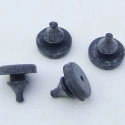 Mustang Auto Parts Mustang FOLD DOWN SEAT SIDE STOPS 1965-1970 FASTBACK