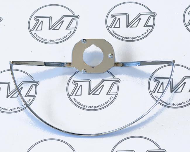 Mustang Auto Parts HORN RING CHROME 1968-1969 2 SPOKE WHEEL XW-XY FALCON 3 Mustang Auto Parts HORN RING CHROME 1968-1969 2 SPOKE WHEEL XW-XY FALCON
