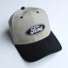 Mustang Auto Parts CAP - FORD OVAL BLACK/TAN