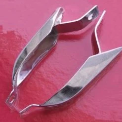 Mustang Auto Parts OVERRIDERS REAR CHROME 1967-1968