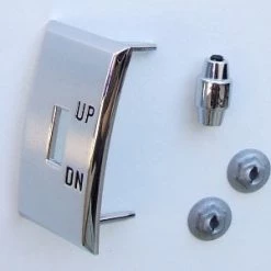 Mustang Auto Parts CONVERTIBLE SWITCH BEZEL & KNOB 1964-1966