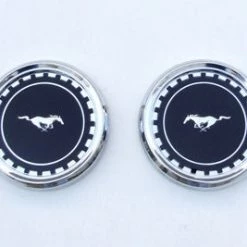 Mustang Auto Parts Mustang REAR PILLAR BADGE FASTBACK 1969