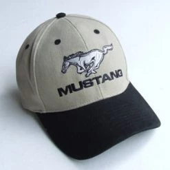 Mustang Auto Parts CAP - MUSTANG BLACK/TAN