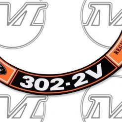Mustang Auto Parts AIR CLEANER DECAL 302-2V REGULAR FUEL 1972-1973 Mustang