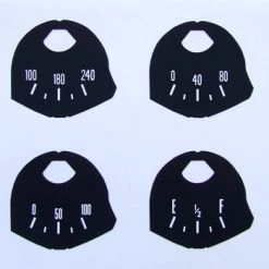 Mustang Auto Parts Falcon GAUGE DECAL XW-XY GS-GT