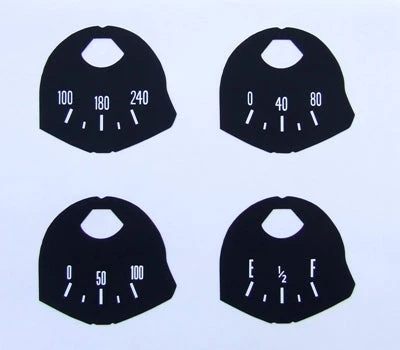 Mustang Auto Parts Falcon GAUGE DECAL XW-XY GS-GT 2 Mustang Auto Parts Falcon GAUGE DECAL XW-XY GS-GT