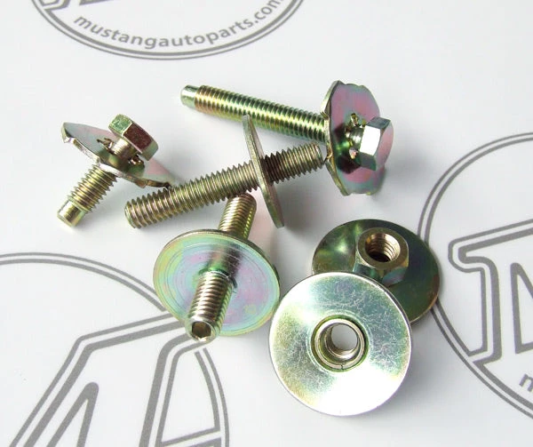 Mustang Auto Parts VENT WINDOW BOLT KIT 3 Mustang Auto Parts VENT WINDOW BOLT KIT