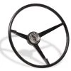 Mustang Auto Parts STEERING WHEEL STANDARD 1965-1966 BLACK
