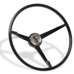 Mustang Auto Parts STEERING WHEEL STANDARD 1965-1966 BLACK