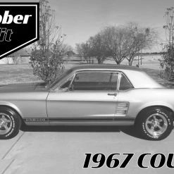 Mustang Auto Parts COMPLETE RUBBER KIT 1967 COUPE