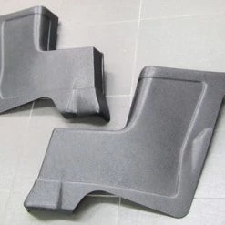 Mustang Auto Parts QUARTER PANEL TRIM 1965-1968 CONVERTIBLE