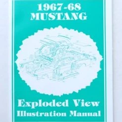 Mustang Auto Parts EXPLODED VIEW 1967-1968