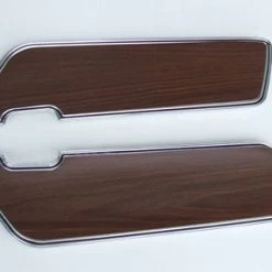 Mustang Auto Parts Mustang DOOR PANEL INSERT WALNUT 1969-1970