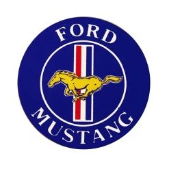 Mustang Auto Parts DECAL MUSTANG 3" ROUND