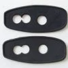 Mustang Auto Parts REAR SPOILER FEET GASKET 1 Mustang Auto Parts REAR SPOILER FEET GASKET