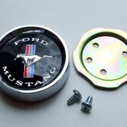 Mustang Auto Parts STYLE STEEL WHEEL CENTRE BLACK