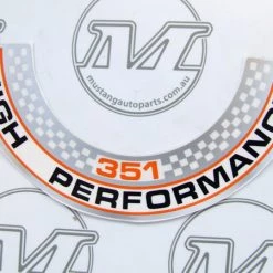 Mustang Auto Parts AIR CLEANER DECAL XW GT