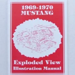 Mustang Auto Parts EXPLODED VIEW 1969-1970