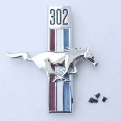 Mustang Auto Parts RUNNING HORSE WITH 302 1968