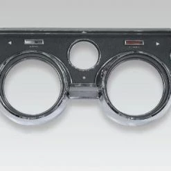 Mustang Auto Parts INSTRUMENT BEZEL STANDARD BLACK 1967