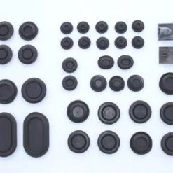 Mustang Auto Parts Mustang FULL RUBBER PLUG KIT 1968