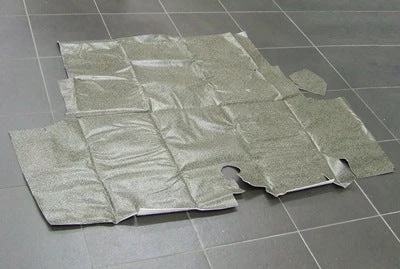 Mustang Auto Parts BOOT MAT SPECKLE FELT BACK 3 Mustang Auto Parts BOOT MAT SPECKLE FELT BACK