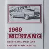 Mustang Auto Parts Mustang FACTS BOOK 1969 2 Mustang Auto Parts Mustang FACTS BOOK 1969