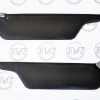 Mustang Auto Parts Falcon SUNVISORS PERFORATED BLACK SEAM WELDED XW-XY
