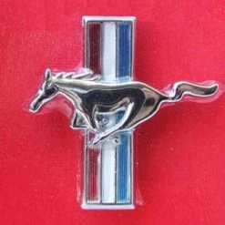 Mustang Auto Parts GLOVE BOX BADGE 1965 Mustang