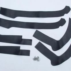 Mustang Auto Parts SPLASH SHIELD RUBBERS 1965-1966