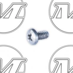Mustang Auto Parts HEADLIGHT RETAINER RING SCREW FALCON STAINLESS STEEL