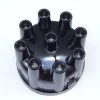 Mustang Auto Parts DISTRIBUTOR CAP PLAIN BLACK 1964-1973 Mustang