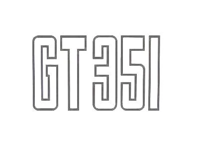 Mustang Auto Parts BOOT DECAL 351 GT SILVER Falcon 3 Mustang Auto Parts BOOT DECAL 351 GT SILVER Falcon